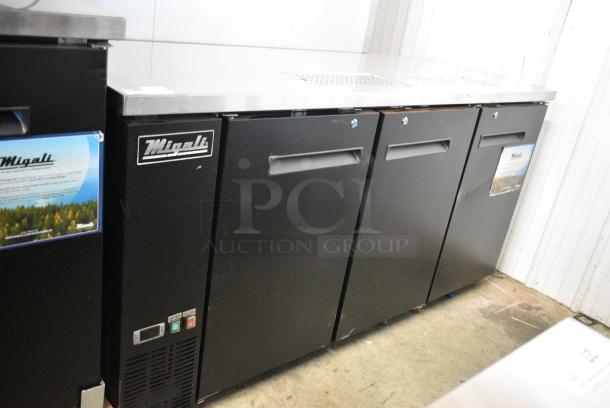 BRAND NEW! Migali C-DD72-3-HC Stainless Steel Commercial Direct Draw Kegerator. 115 Volts, 1 Phase. Serial 6673332218110406. Tested and Working! - Image 2 of 9