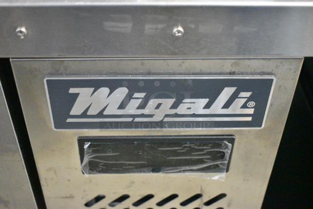 BRAND NEW! 2022 Migali C-CB72-76-HC Stainless Steel Commercial 4 Drawer Chef Base on Commercial Casters. 115 Volts, 1 Phase. Serial C-CB72-76-HC003220406092C0004. Tested and Working! - Image 3 of 10