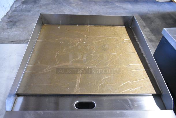 BRAND NEW! Migali C-G24 Stainless Steel Commercial Countertop Natural Gas Powered Flat Top Griddle. Serial C-G24USB100322070200920007 - Image 6 of 8