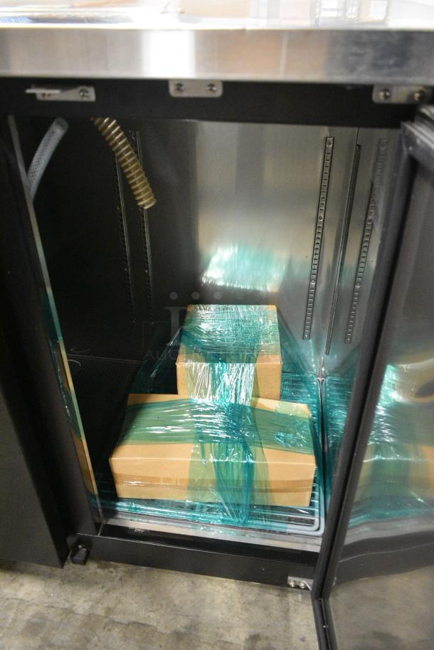 BRAND NEW! Migali C-DD60-2 Metal Commercial Direct Draw Kegerator. 115 Volts, 1 Phase. Serial 6286332016081010. Tested and Working! - Image 6 of 7