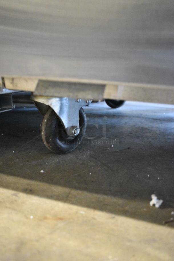 BRAND NEW! 2016 Migali C-1F Stainless Steel Commercial Single Door Reach In Freezer w/ Poly Coated Racks on Commercial Casters. 115 Volts, 1 Phase. Serial C-1F07716122400920005. Tested and Working! - Image 3 of 5