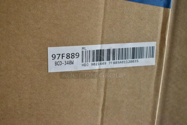 BRAND NEW! Migali BCD-340W MH-12 Cooler w/ Freezer. 115 Volts, 1 Phase. Serial 7F889A01120035. Tested and Working! - Image 3 of 3