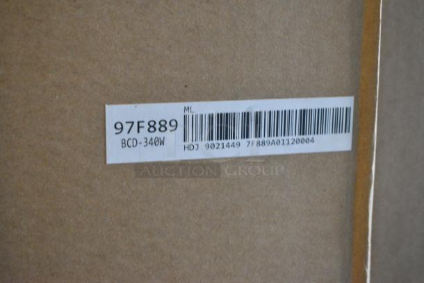 BRAND NEW! Migali BCD-340W MH-12 Cooler w/ Freezer. 115 Volts, 1 Phase. Serial 7F889A01120004. Tested and Working! - Image 3 of 3