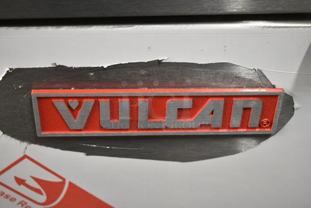 BRAND NEW SCRATCH AND DENT! Vulcan LG300-6 Stainless Steel Commercial Floor Style Propane Gas Powered Deep Fat Fryer w/ 2 Metal Fry Baskets. 90,000 BTU. - Image 2 of 6