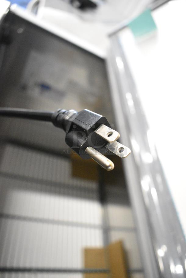 BRAND NEW SCRATCH AND DENT! 2023 Avantco 178MC49HC Stainless Steel Commercial Milk Cooler on Commercial Casters. 115 Volts, 1 Phase. Tested and Working! - Image 5 of 7