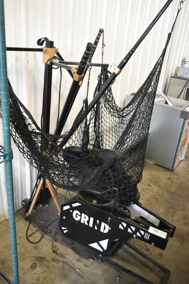 Grind G-35201064A Portable Shooting Machine for Basketball Return w/ Cover and Accessories. Tested and Working! - Image 3 of 9