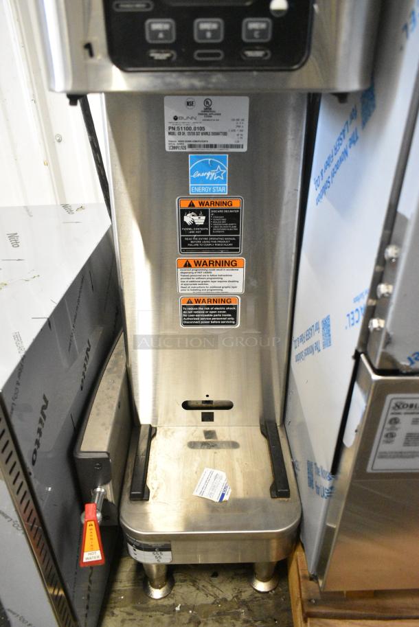 2020 Bunn ICB SH Stainless Steel Commercial Countertop Iced Tea Machine w/ Hot Water Dispenser. 120/208 Volts, 1 Phase. - Image 4 of 6
