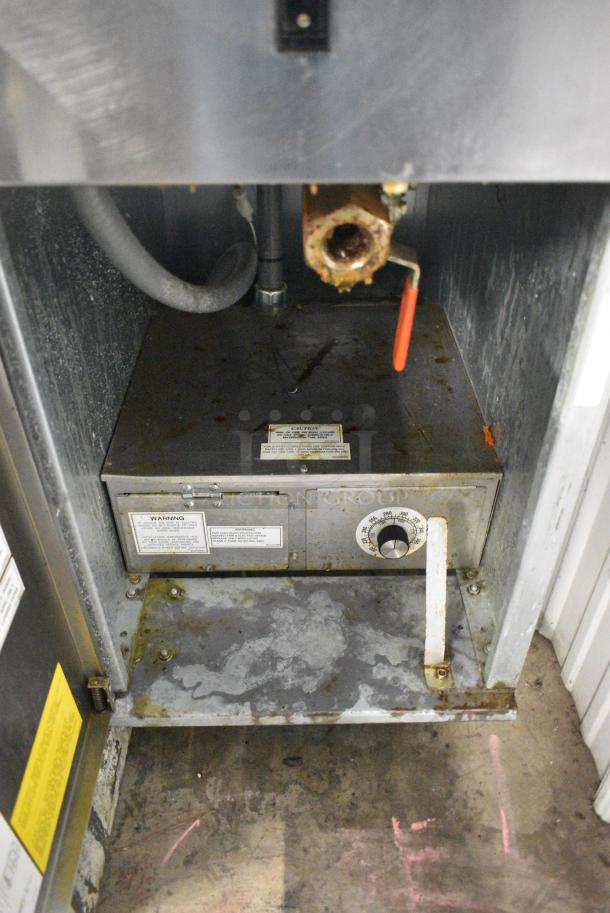 Frymaster SR14ESD Stainless Steel Commercial Floor Style Electric Powered Deep Fat Fryer w/ 2 Metal Fry Baskets. 240 Volts, 1 Phase. - Image 5 of 6