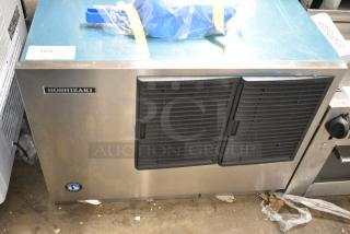 BRAND NEW SCRATCH AND DENT! 2024 Hoshizaki KMD-505MAJ Stainless Steel Commercial Modular Crescent Cube Ice Machine. 500 lb. 115 Volts, 1 Phase.