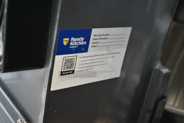 BRAND NEW SCRATCH AND DENT! Avantco 177MX40H Metal Commercial Floor Style Planetary Dough Mixer w/ Stainless Steel Mixing Bowl, Bowl Guard and Whisk Attachment. 240 Volts, 1 Phase. - Image 7 of 9