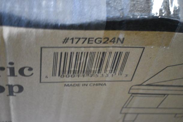 BRAND NEW SCRATCH AND DENT! Avantco 177EG24N Stainless Steel Commercial Countertop 24" Electric Countertop Griddle . 208/240 Volts, 1 Phase. - Image 3 of 3