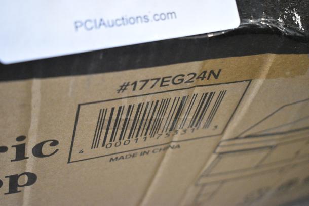 BRAND NEW SCRATCH AND DENT! Avantco 177EG24N Stainless Steel Commercial Countertop 24" Electric Countertop Griddle . 208/240 Volts, 1 Phase. - Image 3 of 3