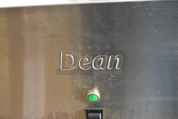 BRAND NEW SCRATCH AND DENT! 2022 Frymaster Dean SR114ESD Stainless Steel Commercial Floor Style Electric Powered Deep Fat Fryer w/ 2 Metal Fry Baskets. 208 Volts, 1 Phase. - Image 2 of 6