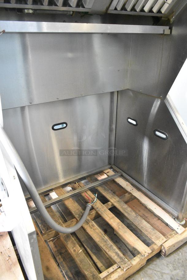 Halifax Hoods Stainless Steel Commercial Ventless Hood w/ Ansul R-102 Wet Chemical Fire Suppresion. 230 Volts, 1 Phase. - Image 4 of 10