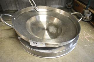 2 Metal Items. 2 Times Your Bid!