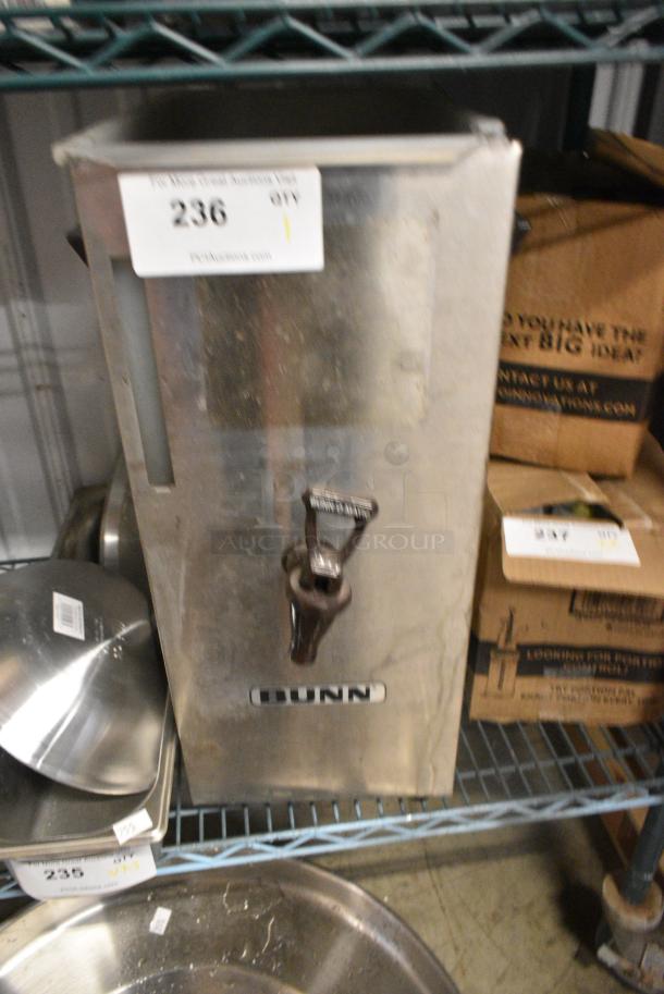 Bunn Stainless Steel Commercial Beverage Holder Dispenser. - Image 1 of 3