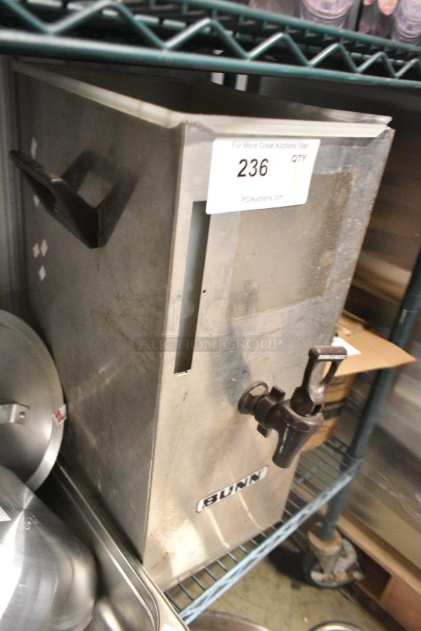Bunn Stainless Steel Commercial Beverage Holder Dispenser. - Image 2 of 3