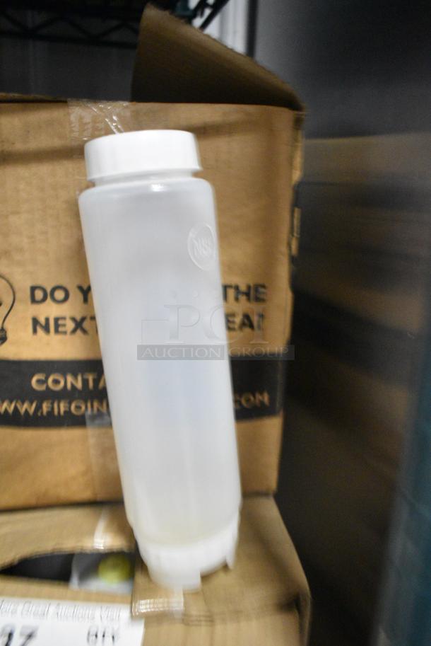 2 Boxes of Poly Condiment Bottles. 2 Times Your Bid! - Image 2 of 4