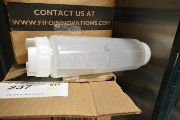 2 Boxes of Poly Condiment Bottles. 2 Times Your Bid! - Image 4 of 4