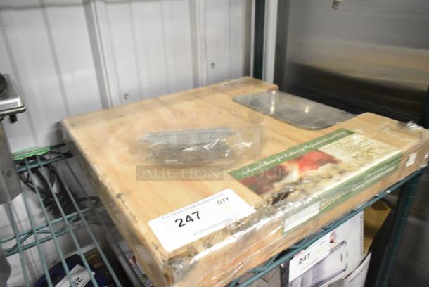 BRAND NEW! John Boos Wooden Cutting Board. - Image 2 of 4