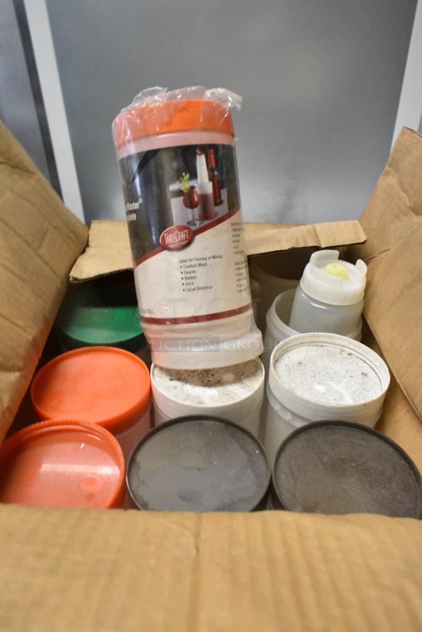 Box of Poly PourMaster and Condiment Bottle - Image 1 of 2