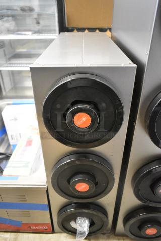BRAND NEW SCRATCH AND DENT! KleanTake Stainless Steel 3 Well Cup Dispenser.