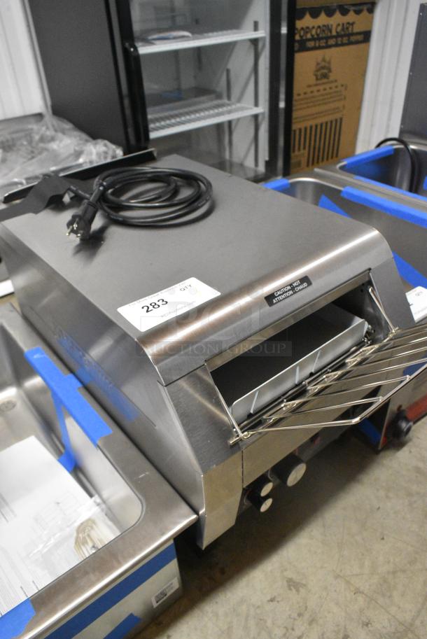 BRAND NEW SCRATCH AND DENT! Hatco TQ-800HBA Stainless Steel Commercial Countertop Conveyor Toaster Oven. 208 Volts, 1 Phase. - Image 2 of 5