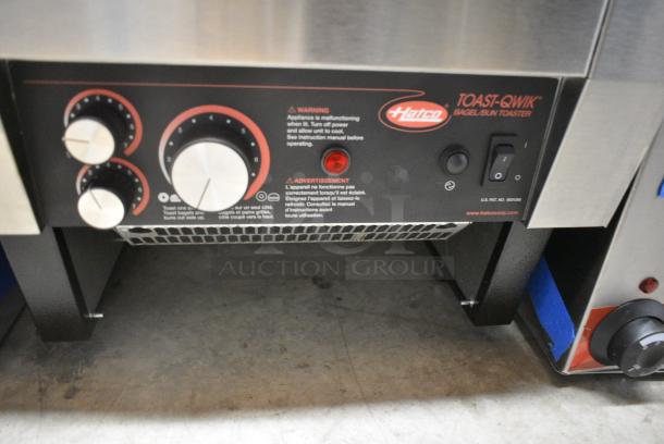 BRAND NEW SCRATCH AND DENT! Hatco TQ-800HBA Stainless Steel Commercial Countertop Conveyor Toaster Oven. 208 Volts, 1 Phase. - Image 4 of 5