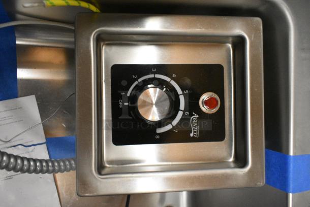 BRAND NEW SCRATCH AND DENT! 177TM12A Avantco TM-12A Top Mount Drop-In Full Size Hot Food Well with Round Inside Corners and Drain. 120 Volts, 1 Phase. - Image 3 of 6