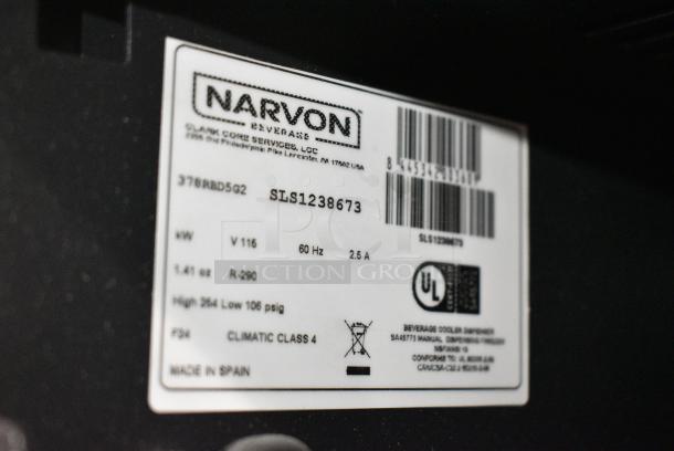 BRAND NEW SCRATCH AND DENT! Narvon 378RBD5G2 Double 5 Gallon Bowl Refrigerated Beverage Dispenser. 115 Volts, 1 Phase. Tested and Working! - Image 7 of 7