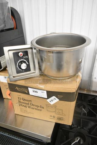 BRAND NEW SCRATCH AND DENT! 2024 Avantco 177TPSW11 Stainless Steel 11 Quart Insulated Warmer. 120 Volts, 1 Phase. Tested and Working!