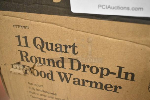 BRAND NEW SCRATCH AND DENT! 2024 Avantco 177TPSW11 Stainless Steel 11 Quart Insulated Warmer. 120 Volts, 1 Phase. Tested and Working! - Image 3 of 4