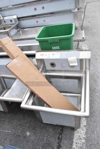 BRAND NEW SCRATCH AND DENT! Regency 600S11717 Stainless Steel Single Bay Sink