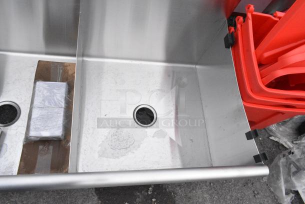 BRAND NEW SCRATCH AND DENT! Stainless Steel 2 Bay Sink. - Image 3 of 5