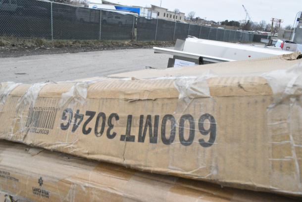 14 BRAND NEW SCRATCH AND DENT! Items Including 600MT3024G 30" x 24" 18-Gauge Stainless Steel Mixer Table with Galvanized Legs and Undershelf, 16436RTFWHM Lancaster Table & Seating 36" Round Thermo-Formed MDF Table Top with White Marble Finish, 522ETSG2448 Steelton 24" x 48" 18 Gauge 430 Stainless Steel Work Table with Undershelf, 600WTS24X36S Regency Spec Line 24" x 36" 14-Gauge 304 Stainless Steel Commercial Open Base Work Table, 600TS3648S Regency 36" x 48" 16 Gauge Stainless Steel Commercial Work Table with Undershelf, 460EG2460 Regency 24" x 60" NSF Green Epoxy Wire Shelf, Two 522ETSG3072 Steelton 30" x 72" 18 Gauge 430 Stainless Steel Work Table with Undershelf. 14 Times Your Bid! - Image 3 of 12