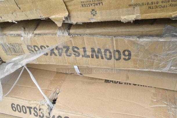 14 BRAND NEW SCRATCH AND DENT! Items Including 600MT3024G 30" x 24" 18-Gauge Stainless Steel Mixer Table with Galvanized Legs and Undershelf, 16436RTFWHM Lancaster Table & Seating 36" Round Thermo-Formed MDF Table Top with White Marble Finish, 522ETSG2448 Steelton 24" x 48" 18 Gauge 430 Stainless Steel Work Table with Undershelf, 600WTS24X36S Regency Spec Line 24" x 36" 14-Gauge 304 Stainless Steel Commercial Open Base Work Table, 600TS3648S Regency 36" x 48" 16 Gauge Stainless Steel Commercial Work Table with Undershelf, 460EG2460 Regency 24" x 60" NSF Green Epoxy Wire Shelf, Two 522ETSG3072 Steelton 30" x 72" 18 Gauge 430 Stainless Steel Work Table with Undershelf. 14 Times Your Bid! - Image 7 of 12