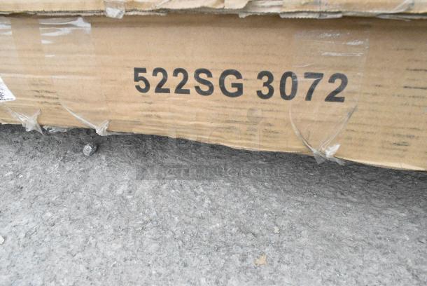 14 BRAND NEW SCRATCH AND DENT! Items Including 600MT3024G 30" x 24" 18-Gauge Stainless Steel Mixer Table with Galvanized Legs and Undershelf, 16436RTFWHM Lancaster Table & Seating 36" Round Thermo-Formed MDF Table Top with White Marble Finish, 522ETSG2448 Steelton 24" x 48" 18 Gauge 430 Stainless Steel Work Table with Undershelf, 600WTS24X36S Regency Spec Line 24" x 36" 14-Gauge 304 Stainless Steel Commercial Open Base Work Table, 600TS3648S Regency 36" x 48" 16 Gauge Stainless Steel Commercial Work Table with Undershelf, 460EG2460 Regency 24" x 60" NSF Green Epoxy Wire Shelf, Two 522ETSG3072 Steelton 30" x 72" 18 Gauge 430 Stainless Steel Work Table with Undershelf. 14 Times Your Bid! - Image 12 of 12