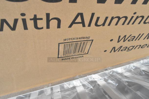 8 BRAND NEW SCRATCH AND DENT! Items Including 3 164DY4210 Lancaster Table & Seating Folding Chair and Table Dolly- 42 Chair and 10 Table Capacity, 91136X48MAG Dynamic by 360 Office Furniture 48" x 36" Wall-Mount Magnetic Whiteboard with Aluminum Frame. 8 Times Your Bid! - Image 3 of 4