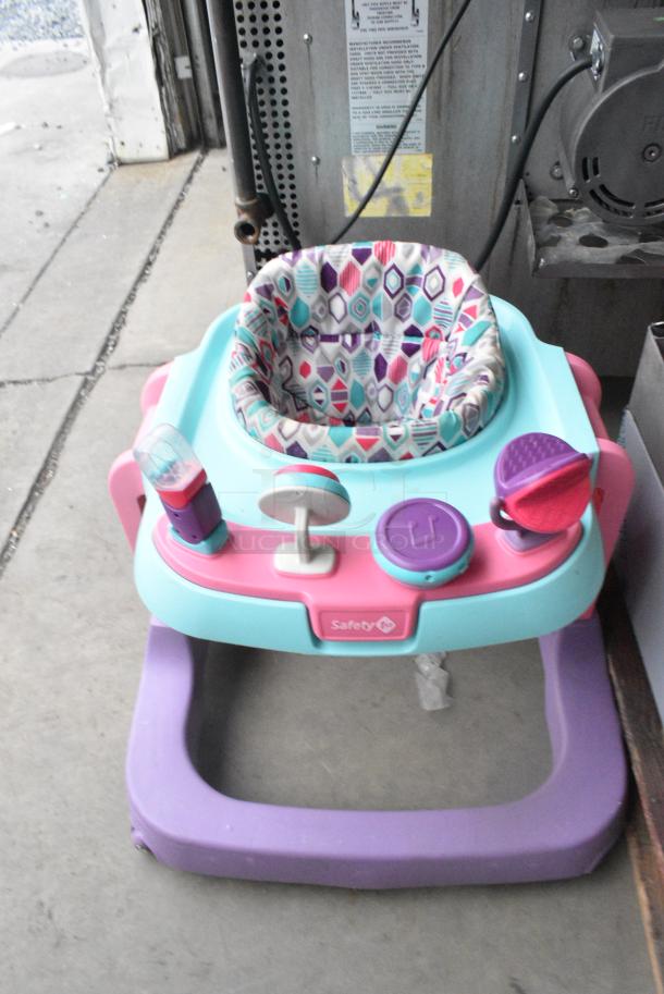 3 Various Items Including Wooden Xylophone Toy, Black and White Childrens Toy and Safety 1st Sit and Play. 3 Times Your Bid! - Image 4 of 6