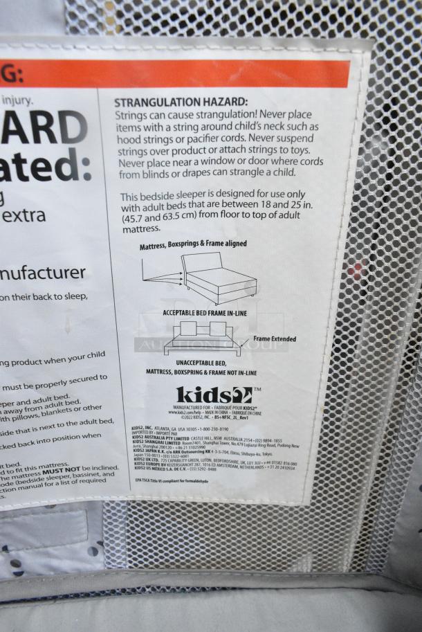 3 Various Items Including Kids 2 Bassinet on Casters. Carrier and Frame. 3 Times Your Bid! - Image 9 of 9