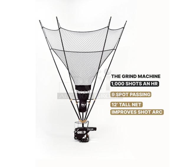 Grind G-35201064A Portable Shooting Machine for Basketball Return w/ Cover and Accessories. Tested and Working! - Image 1 of 9