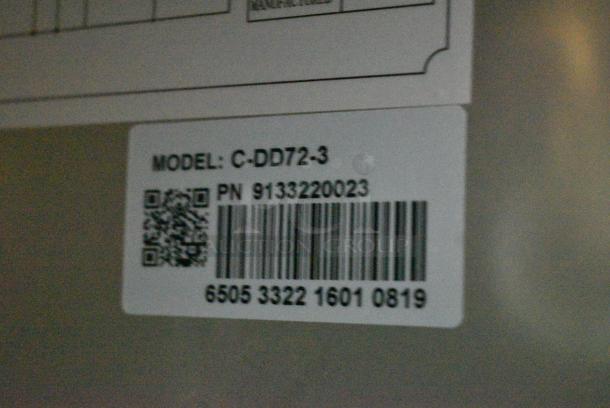 BRAND NEW! Migali C-DD72-3 Metal Commercial Direct Draw Kegerator w/ Beer Towers. 115 Volts, 1 Phase. Serial 6505332216010819. Tested and Working! - Image 11 of 11