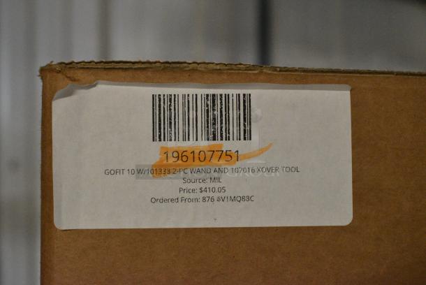 BRAND NEW SCRATCH AND DENT! ProTeam GoFit 10 107751 10 Qt. Backpack Vacuum with 101338 2-Piece Wand and 107016 Xover Multi-Surface Tool. 120 Volts, 1 Phase. - Image 2 of 6