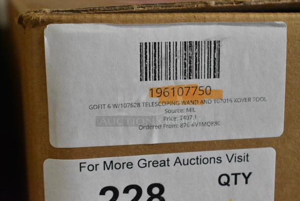 BRAND NEW SCRATCH AND DENT! ProTeam GoFit 6 107750 6 Qt. Backpack Vacuum with 107628 Telescoping Wand and 107016 Xover Multi-Surface Tool. 120 Volts, 1 Phase. - Image 2 of 5