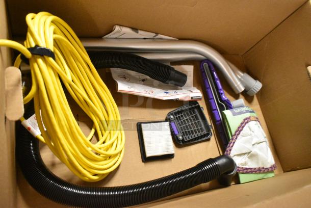 BRAND NEW SCRATCH AND DENT! ProTeam GoFit 10 107751 10 Qt. Backpack Vacuum with 101338 2-Piece Wand and 107016 Xover Multi-Surface Tool. 120 Volts, 1 Phase. - Image 6 of 6