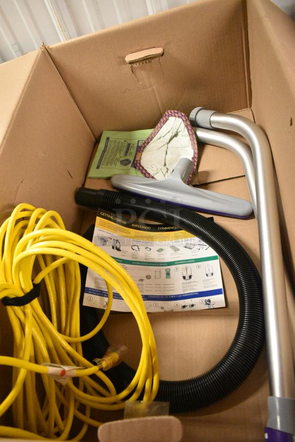 BRAND NEW SCRATCH AND DENT! ProTeam GoFit 6 107750 6 Qt. Backpack Vacuum with 107628 Telescoping Wand and 107016 Xover Multi-Surface Tool. 120 Volts, 1 Phase. - Image 5 of 5