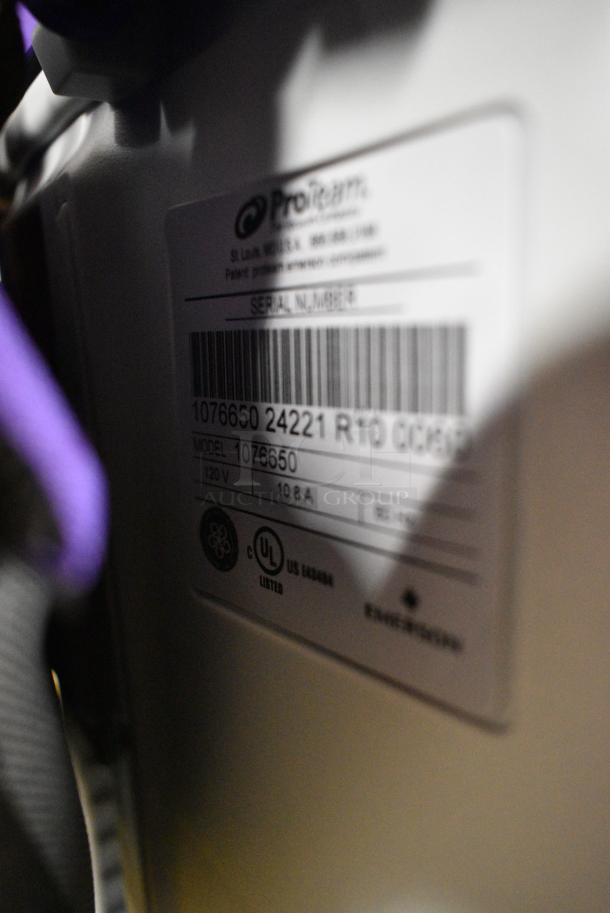 BRAND NEW SCRATCH AND DENT! ProTeam GoFit 6 PLUS 107705 6 Qt. Backpack Vacuum with 107100 Xover Multi-Surface Telescoping Wand Kit. 120 Volts, 1 Phase. - Image 4 of 6