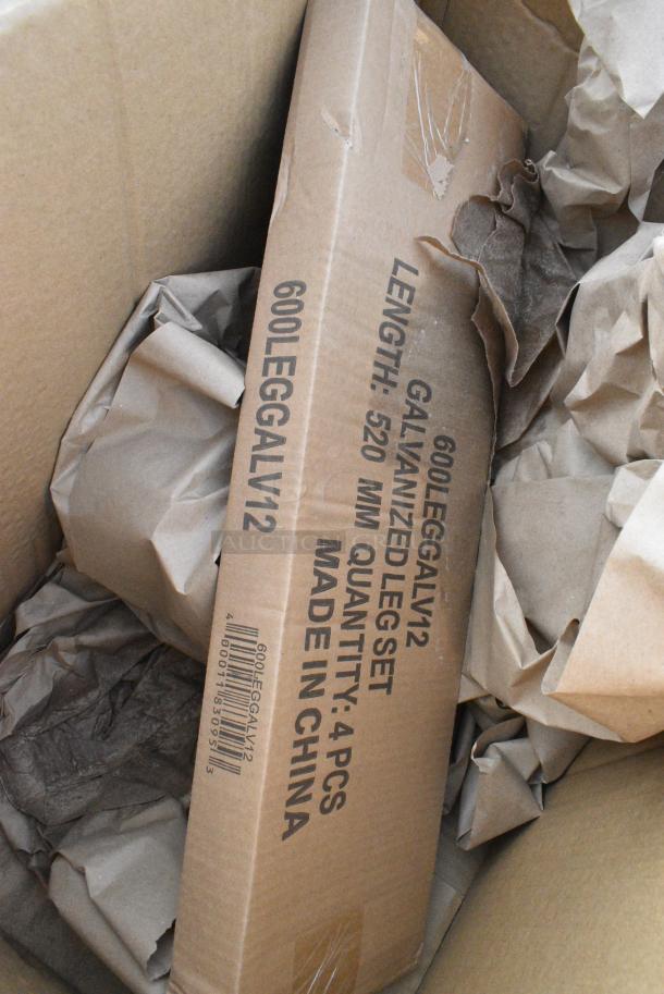 BRAND NEW SCRATCH AND DENT! Regency 600LEGGALV12 Legs - Image 1 of 2