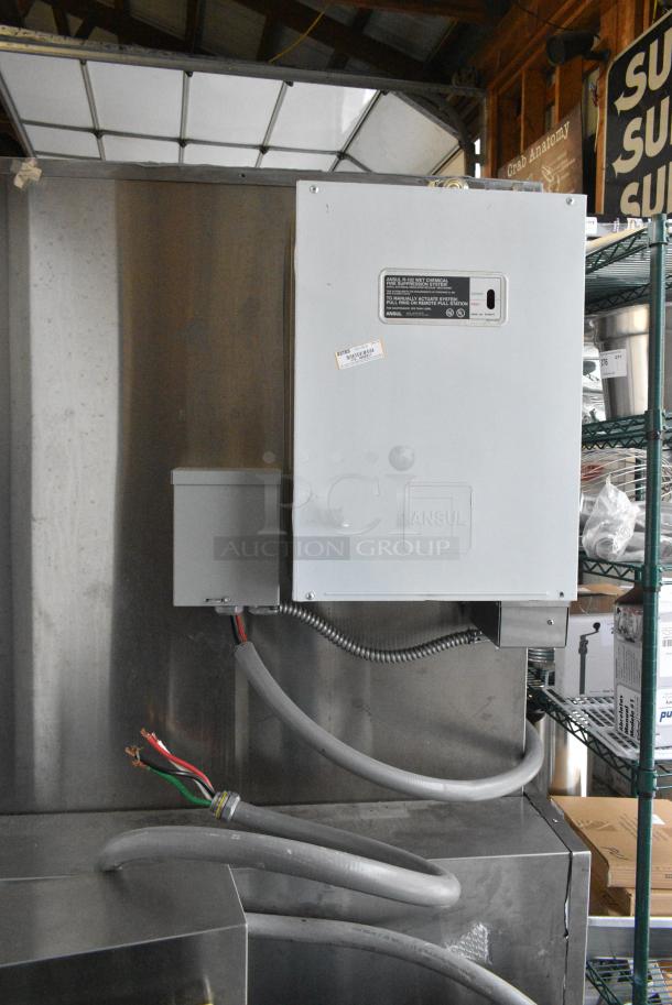 Halifax Hoods Stainless Steel Commercial Ventless Hood w/ Ansul R-102 Wet Chemical Fire Suppresion. 230 Volts, 1 Phase. - Image 8 of 10