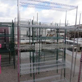 One Metro Shelf With 5 Shelves. 54X18X87